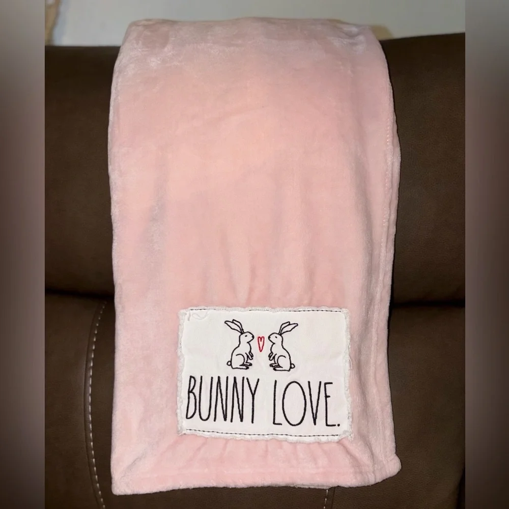Rae Dunn Easter Throw Blanket